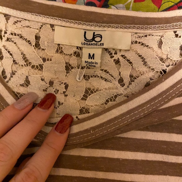 Stripe top from dress up boutique - Picture 2 of 3